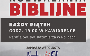 Rozważania Biblijne – każdy piątek