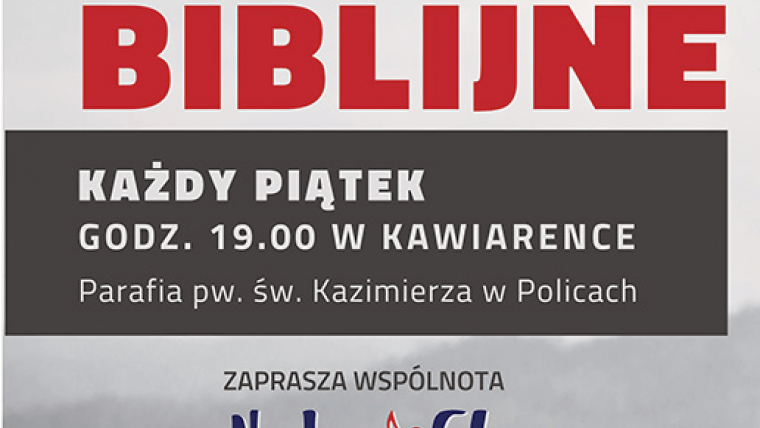 Rozważania Biblijne – każdy piątek