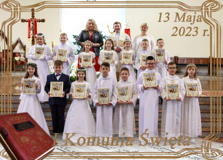 I Komunia Święta 2023 rok